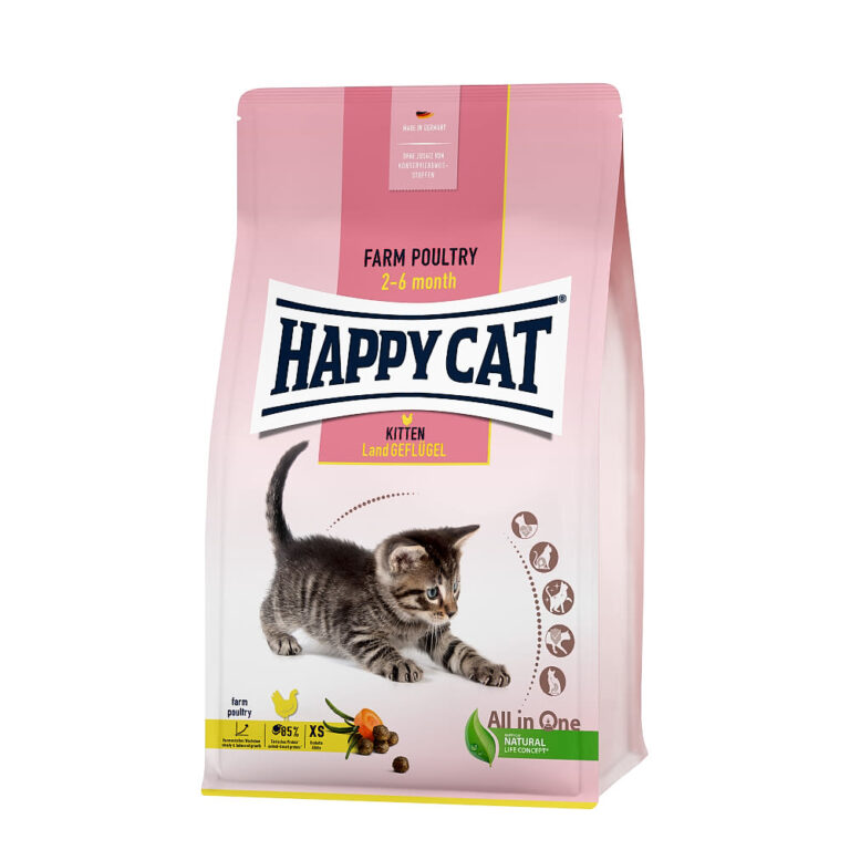 Krmivo - Happy Cat Kitten Land Geflügel / Drůbež 300 g