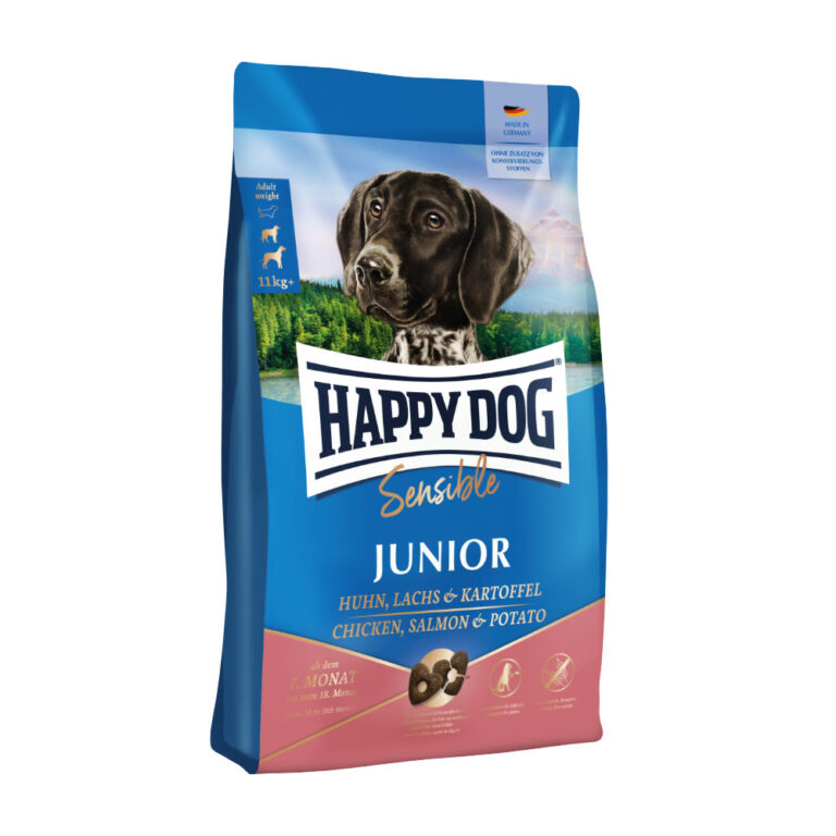 Krmivo - Happy Dog Junior Salmon & Potato 4 kg