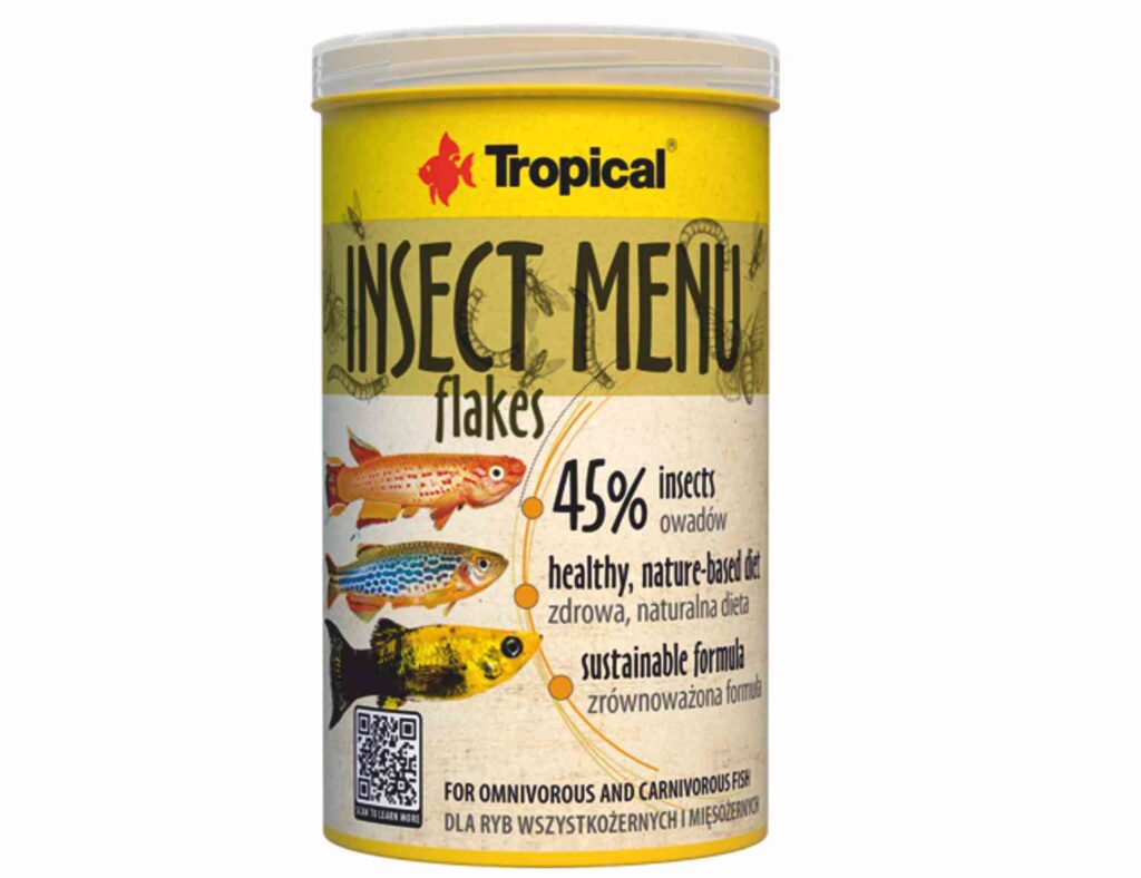 TROPICAL - INSECT MENU FLAKES 1000ml/200g