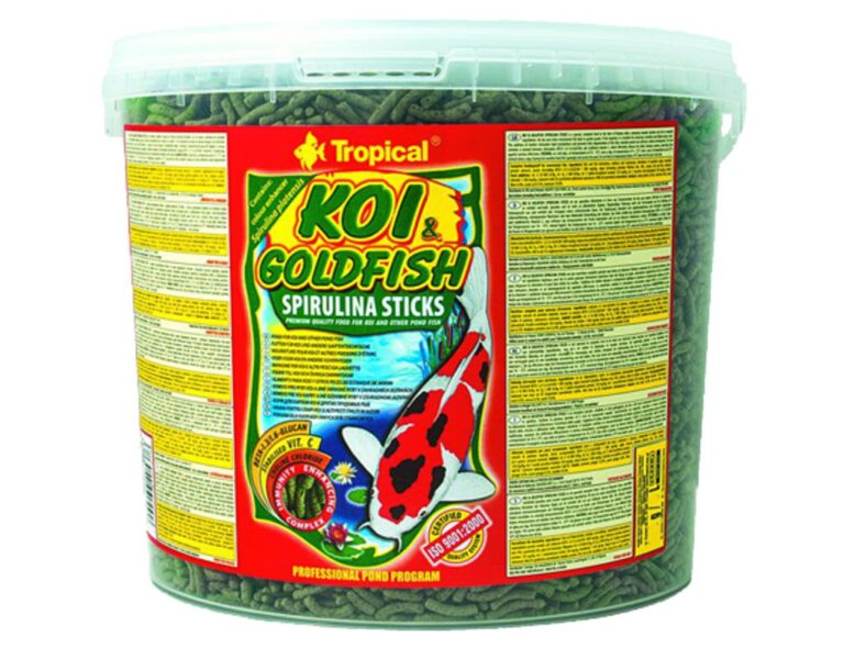 TROPICAL- POND Koi-Goldfish Spirulina sticks 11L/900g