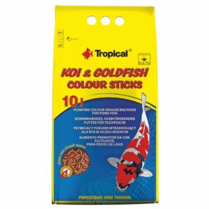 TROPICAL- POND Koi-goldfish Colour sticks 10L/800g