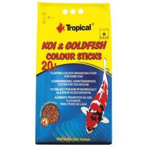TROPICAL- POND Koi-Goldfish Colour sticks 20L/1600g