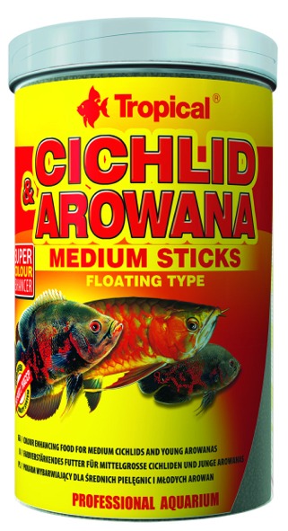 TROPICAL- Cichlid Arowana Medium Sticks250ml