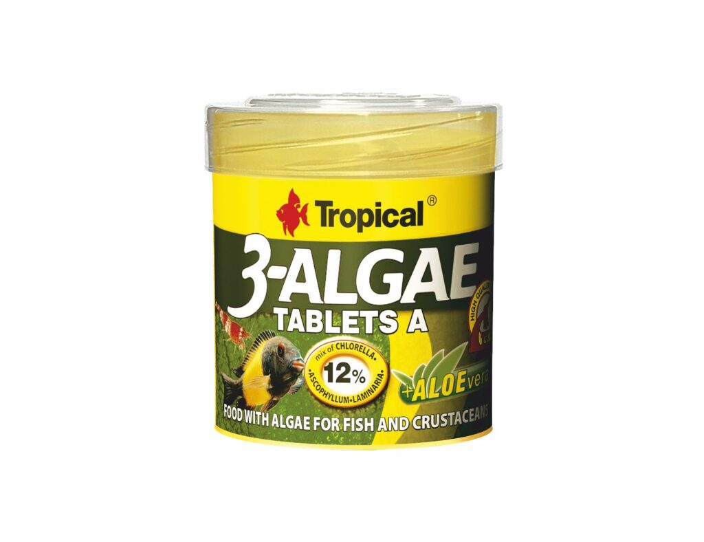 TROPICAL- 3-Algae Tablets A 50ml/36g cca 80ks lepiace