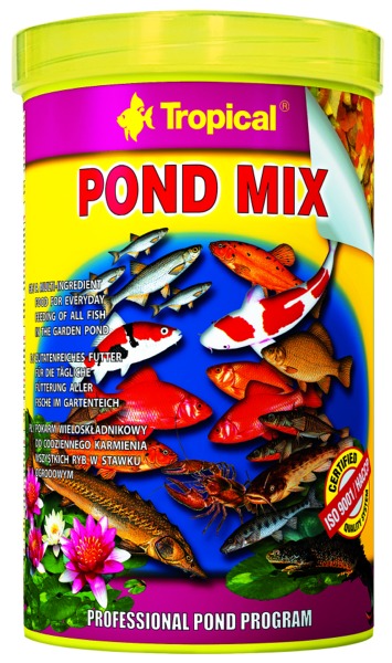 TROPICAL- POND MIX-krmivo-jazierkové ryby 1000ml/160g