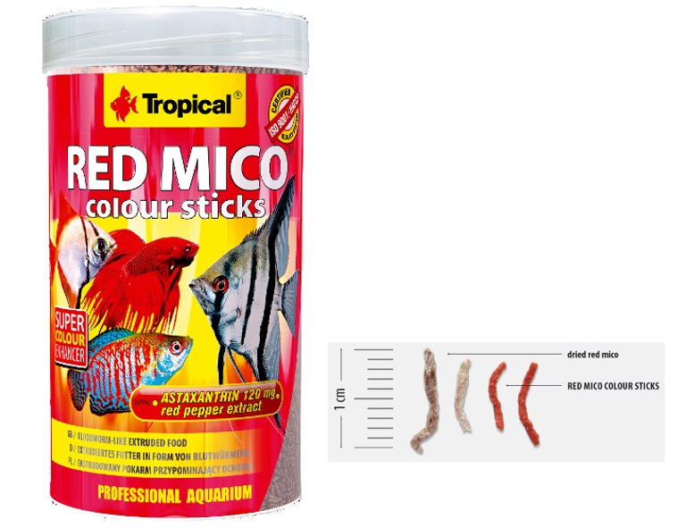 TROPICAL- Red MicoColour Sticks 250ml/80g
