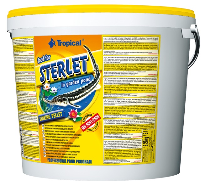TROPICAL- Food for Sterlet 5L/3