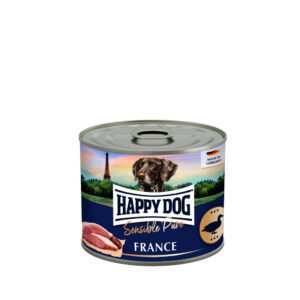 Konzervy a mäsovky, Krmivo - konzervy a vlhká strava pre psov, Psy - Happy Dog Ente Pur France - kachní 200 g
