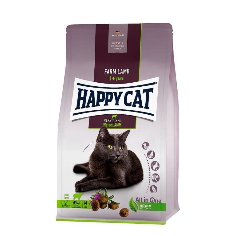 Krmivo - Happy Cat Sterilised Weide-Lamm / Jehnečí 10 kg
