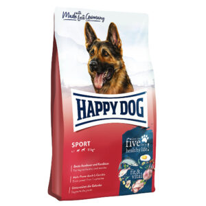 Krmivo - granule pre psov, Pre psov v záťaži - energy, Psy - Happy Dog Sport Adult 1 kg