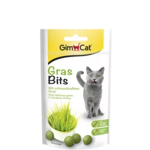 Gimpet GIMCAT GRAS BITS tabl.s trávou 40g