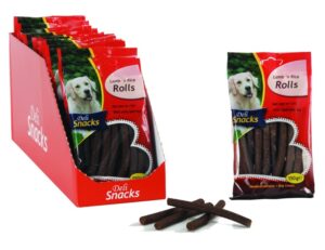 Beeztees DELISNACKS tycinky 150g jahna, ryža