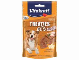 VITAKRAFT-Treaties Bits pre psov kura/slanina 120g