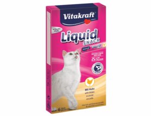 VITAKRAFT-Cat Liquid Snack taurin/kura 6x15g
