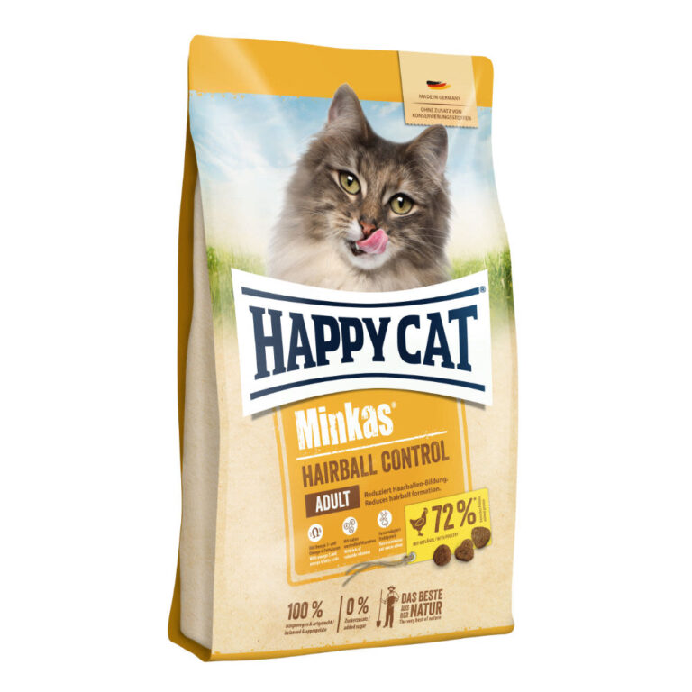 Krmivo - Happy Cat Minkas Hairball Control Geflügel 10 kg