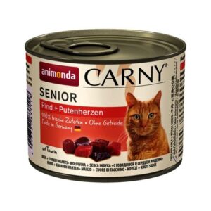 ANIMONDA Konz.CARNY SENIOR 200g - hovad.+morc.srd