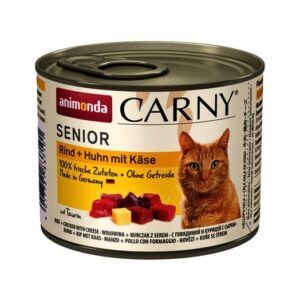 ANIMONDA Konz.CARNY SENIOR 200g - kura + syr