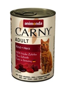 ANIMONDA Konz.CARNY adult 400g - hovadzie a srdcia