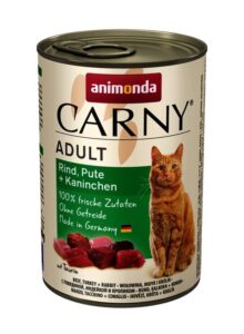ANIMONDA Konz.CARNY adult 400g - morka a králik