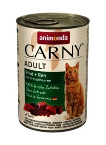 ANIMONDA Konz.CARNY adult 400g - srncie s brusnicami