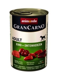 ANIMONDA Konz.GranCarno ADULT hovadzie+kac.srdc 400g