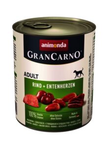 ANIMONDA Konz.GranCarno ADULT hovadzie+kac.srdc 800g