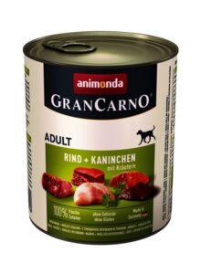 ANIMONDA Konz.GranCarno ADULT kralik+bylinky 800g