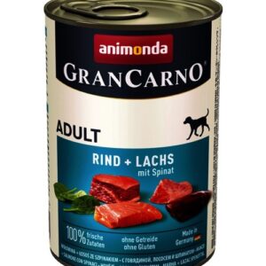 ANIMONDA Konz.GranCarno ADULT  losos+spenat 400g