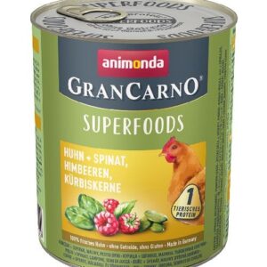 ANIMONDA Konzerva GRANCARNO Superfoods 800g - kura
