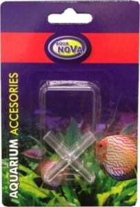 AQUA NOVA NAT-6 Spojka na hadicku v tvare X 2ks