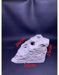 AQUAmix Dekorácia - ROHOVÝ kamen s dierami velký