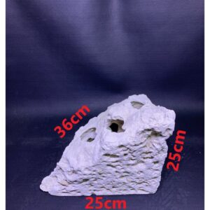 AQUAmix Dekorácia - ROHOVÝ kamen s dierami velký