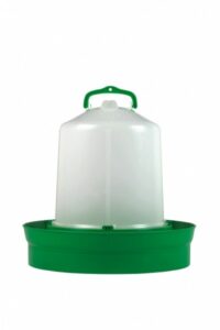 GAUN PREMIUM Napájacka pre hydinu 8L - s hlbokou miskou - s napúštacím štuplom/zelená