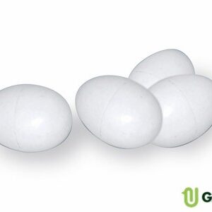 GAUN Vajce plastové biele 6cm