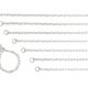 HP product for Happy Pets HP obojokSTAHOVÁK malé oválne oká 60cm