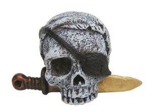 Happet Lebka piráta 6cm - akva. dekorácia