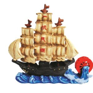 Happet Plachetnica 17cm - akva. dekorácia