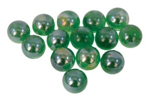 Happet Sklenené gulicky zelené - akva. dekor.