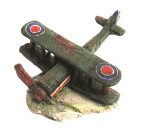 Happet Vrak lietadla 16.5cm - akva. dekorácia