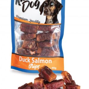 KID DOG KD Kacacie mäsícko s lososom 80g