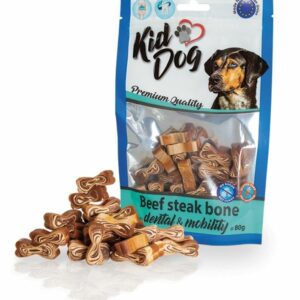 KID DOG KD hovädzie kosticky na zuby a klby 80g