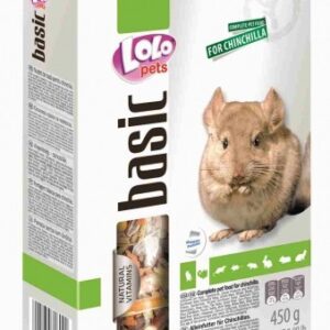 LOLOPETS LO Cincila 500g základné krmivo