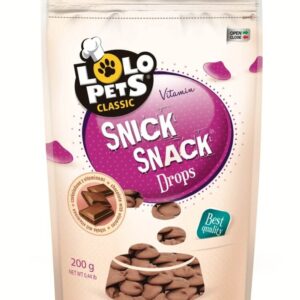 LOLOPETS LO Cokoládové dropsy pre psa 200g