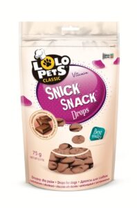 LOLOPETS LO Cokoládové dropsy pre psa 75g