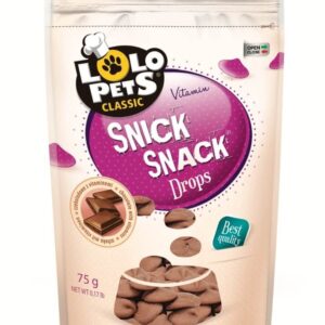 LOLOPETS LO Cokoládové dropsy pre psa 75g