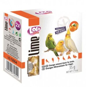 LOLOPETS LO Min. kamene pre vtáky 35g - pomaranc