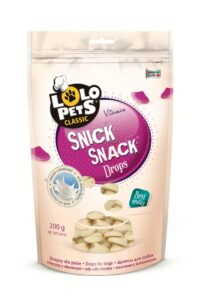 LOLOPETS LO Mliecne dropsy pre psa 200g