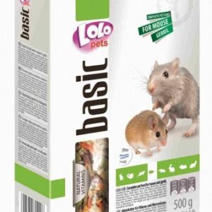 LOLOPETS LO Myš 500g základné krmivo