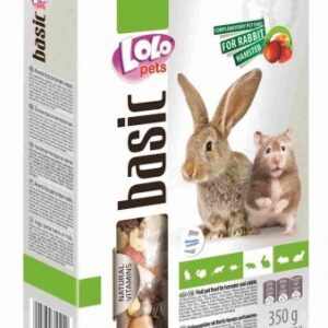 LOLOPETS LO Ovocné krmivo 350g pre hlodavce