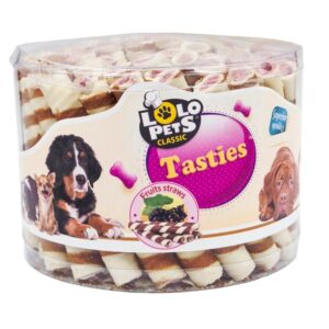 LOLOPETS LO Ovocné trubicky pre psov 60ks